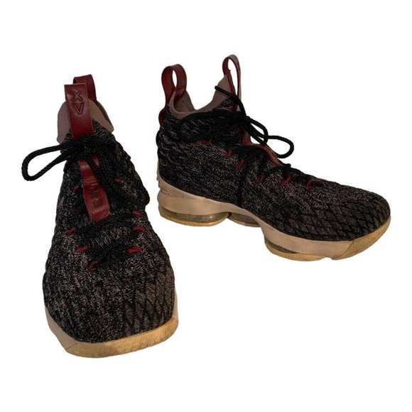 Nike Lebron 15 XV Pride Of Ohio 2017 Black Gray Women’s 8.5/9 Youth 7 897648-003 - Picture 4 of 12